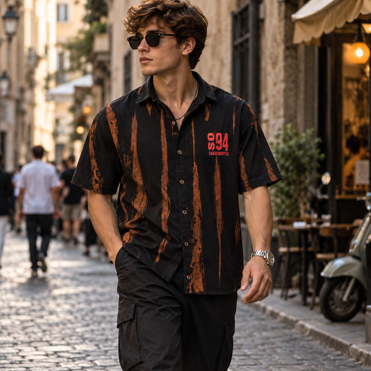 S94 Bleach Wash Premium Street Shirt