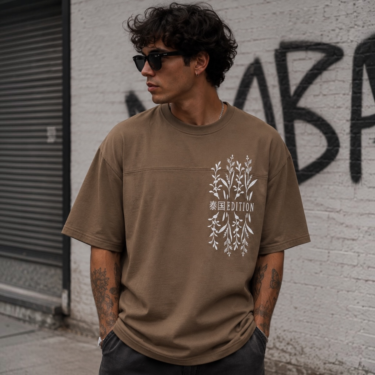 Botanical Edition Oversized  T-Shirt