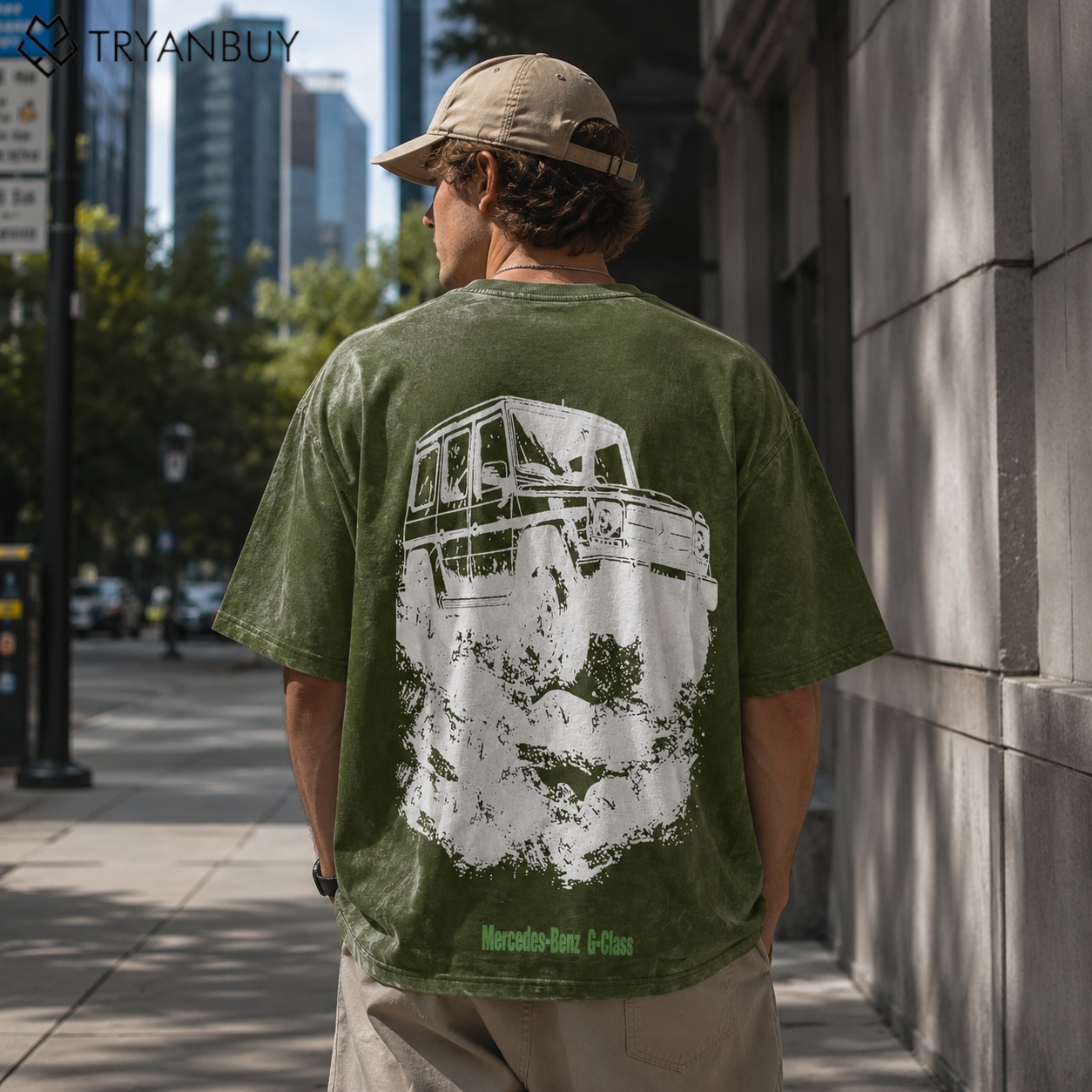 Vintage Wash Graphic Oversized T-Shirt