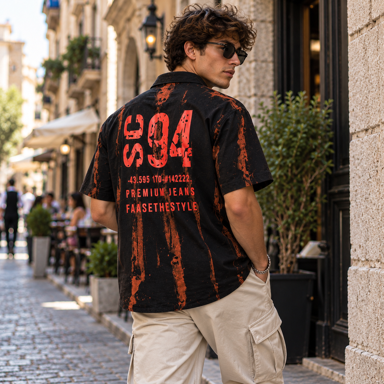 S94 Bleach Wash Premium Street Shirt