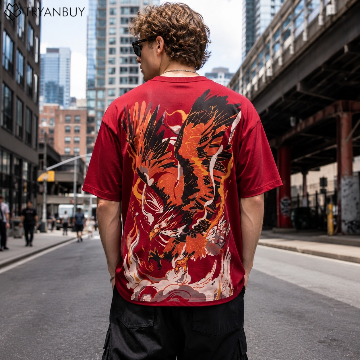 Phoenix Rise Oversized T-Shirt