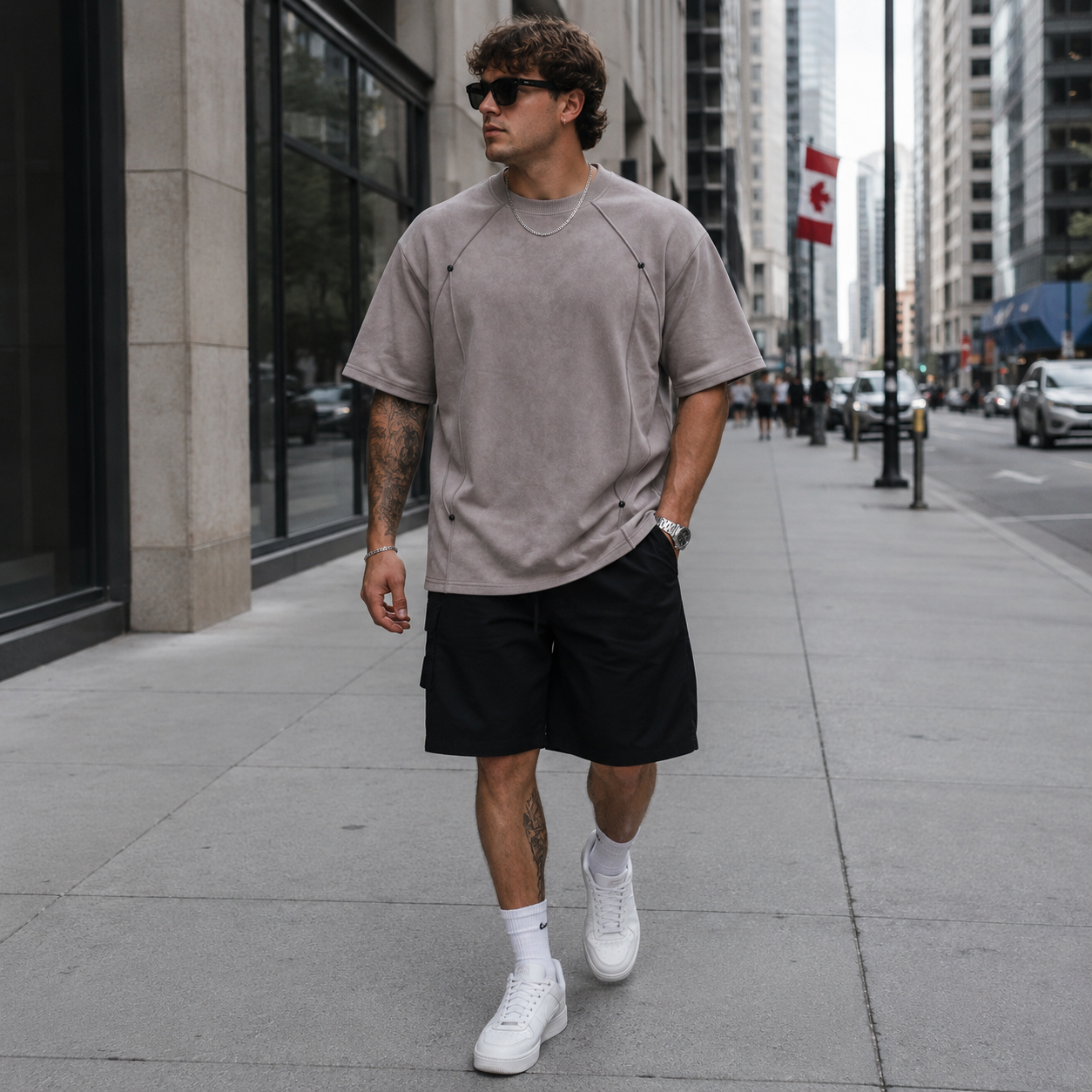 Square Fit Body Balance T-Shirt