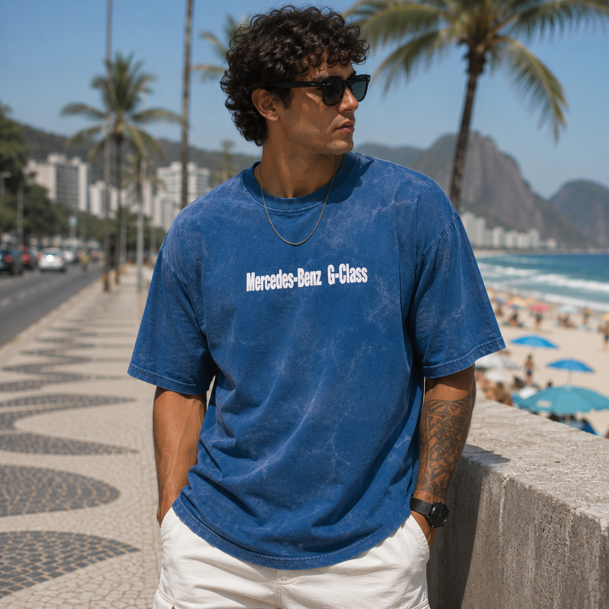 Vintage Wash Graphic Oversized T-Shirt