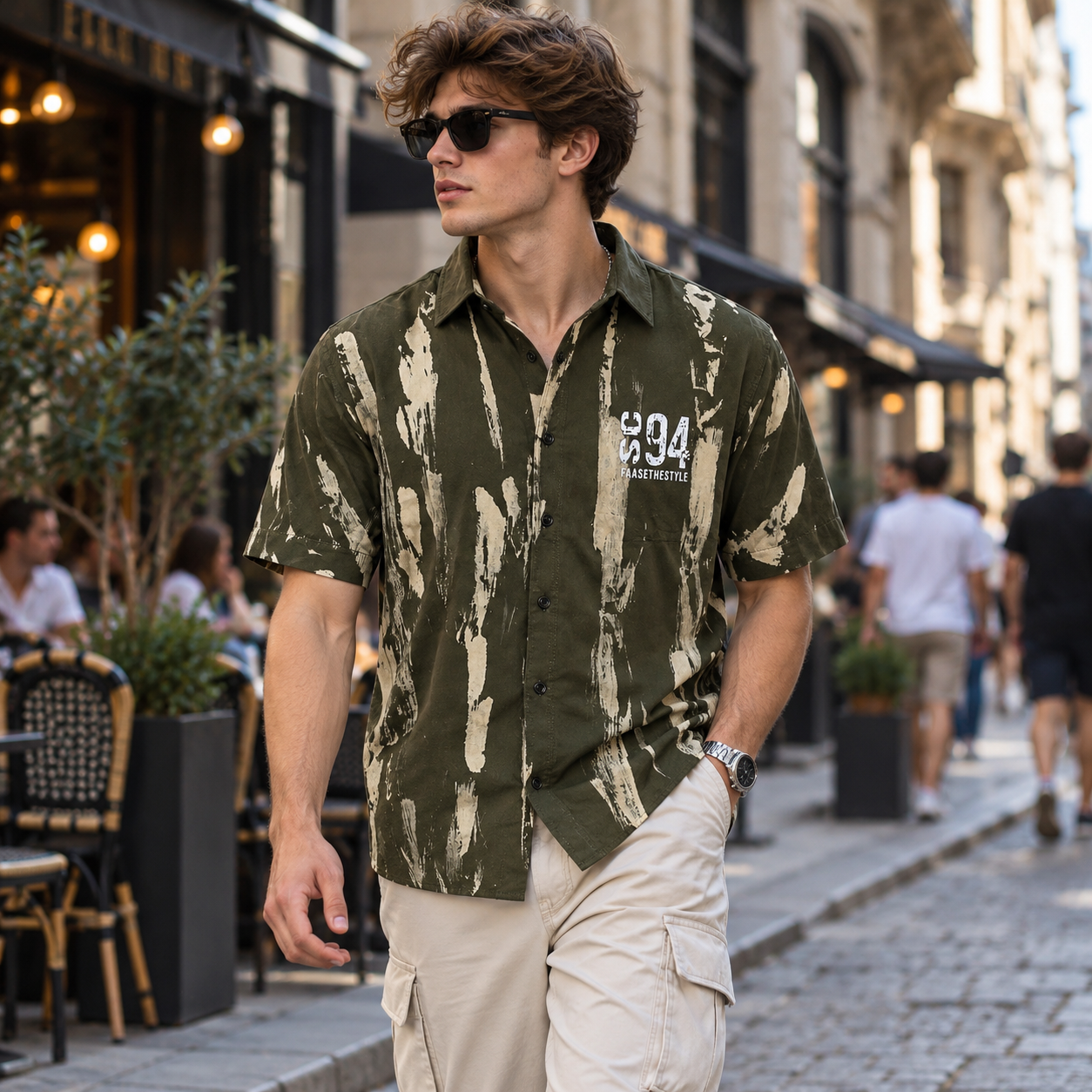 S94 Brush Wash Premium Streetwear Shirt